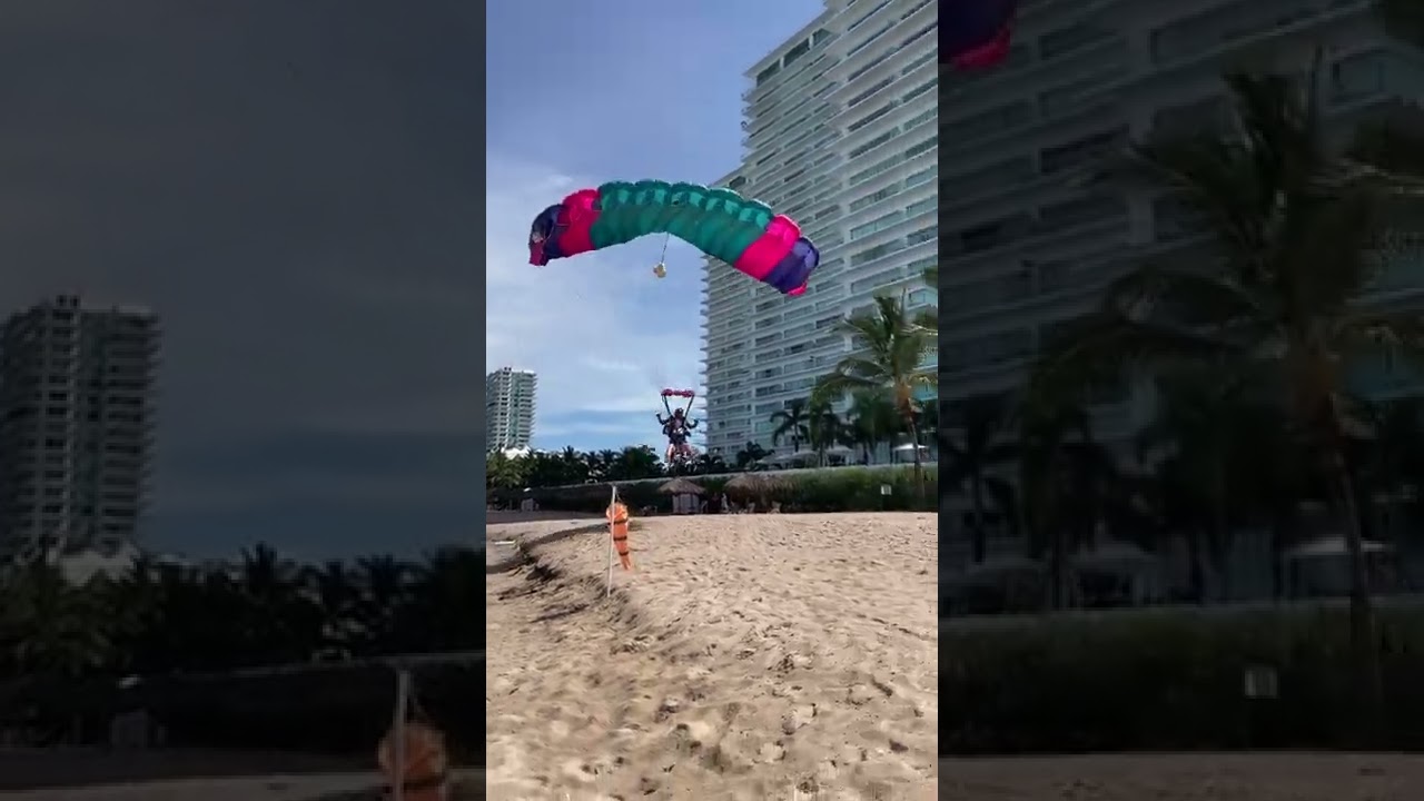 Tandem Skydiving on the beach! 