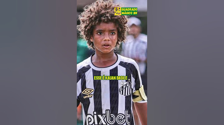 KAUAN BASILE A NOVA JÓIA DO SANTOS FC!!! #futebol #shorts