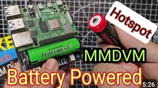 Battery Powered Duplex Hotspot Mmdvm 18650 Battery