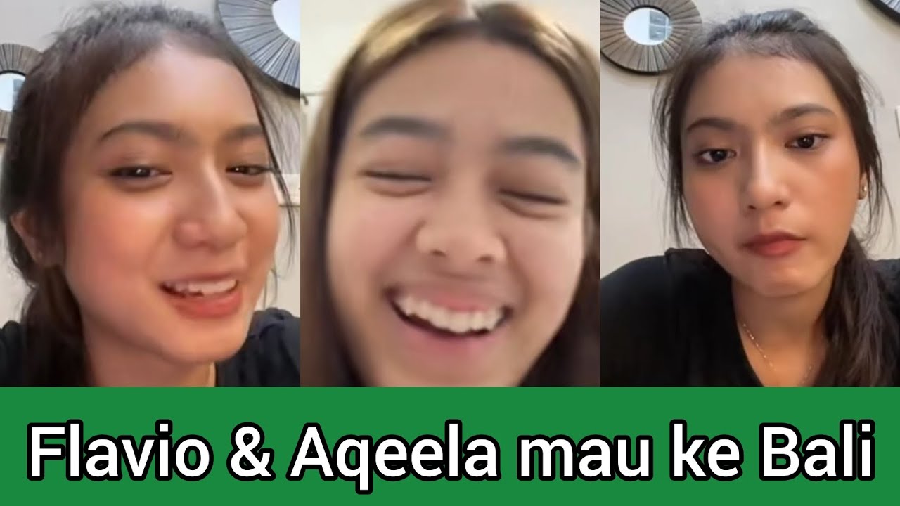 Obrolan seru Flavio & Aqeela Calista