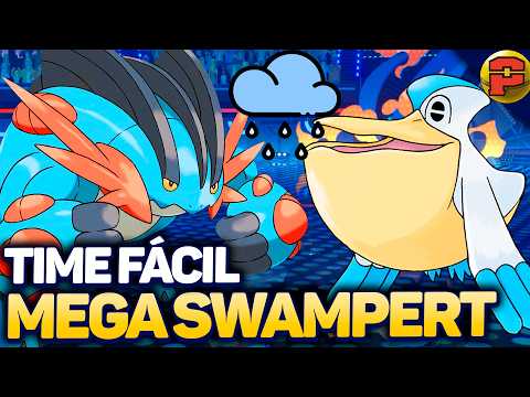 EASY AND POWERFUL MEGA SWAMPERT RAIN TEAM in Pokémon Champions!