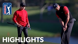 Tiger And Charlie Woods Best Shots From Pnc Championship 2022