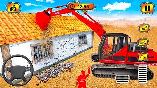 Real Construction Simulator 3D #2 - JCB Excavator Driving Game - Android Gameplay screenshot 1