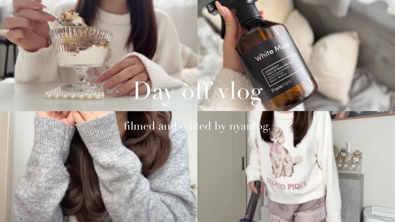 Vlog｜働くOLの日曜日の過ごし方🐩休日ルーティン🩰,質問回答💬（MBTI,苦手な人との関わり方など）,おうちごはん🍚