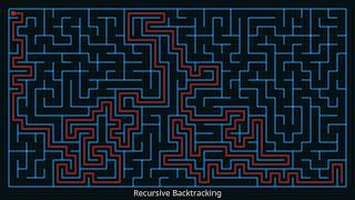 Maze Generation Algorithms (Animated)