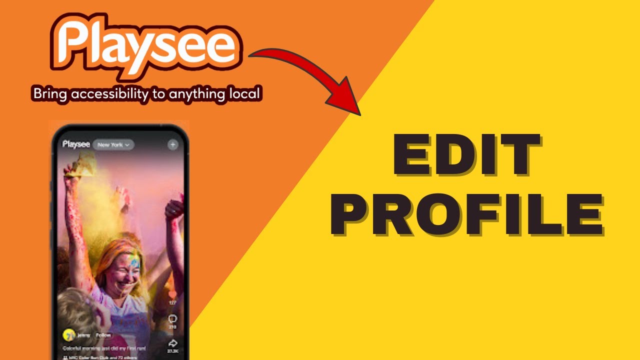 Как редактировать профиль в приложении Playsee 2025?