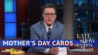 Late Show First Drafts: Mother's Day Cards 2018