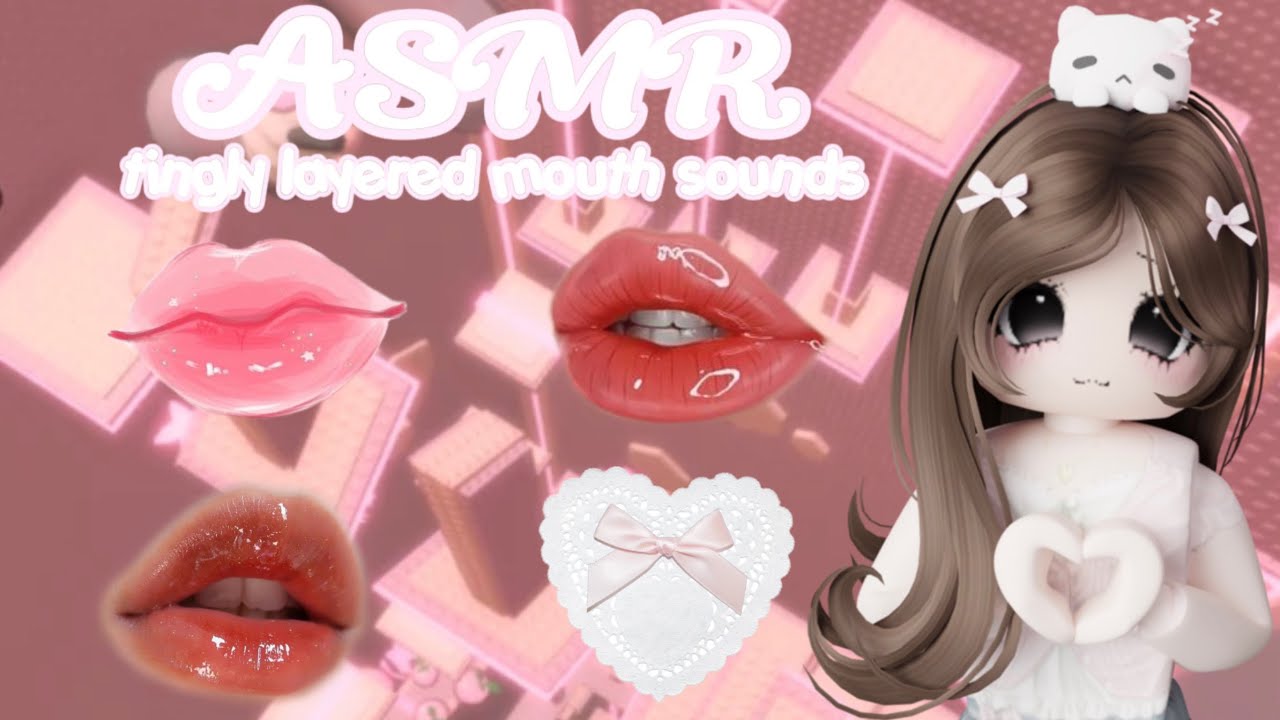 ♡ Roblox ASMR 🎀 layered tingles to make YOU sleep in less than 5 minutes?! 🤍
