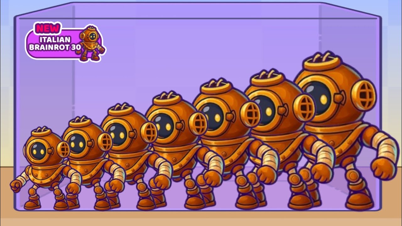 Merge fellas Italian Brainrot 30 New update || merge fellas Italian Brainrot gameplay walkthrough 