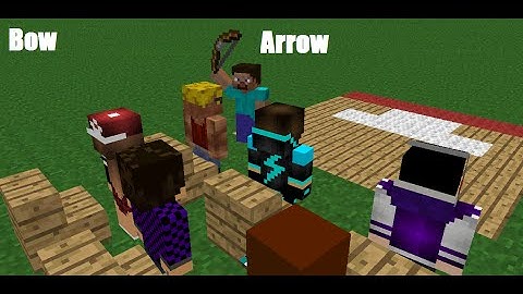 HighShool:Bow And Arrow Minecraft-animation