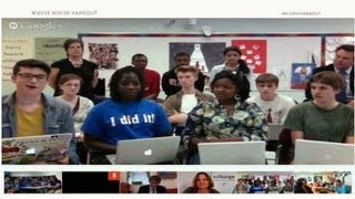 White House Hangout: National "Show and Tell" on Connected Classrooms