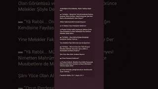 Yâ Rabbi... Dünyâ Her Türlü Nimetleriyle Îmânsız Kulunun Önüne Seriliyor. Hattâ Îmânsızlar Çok Kere