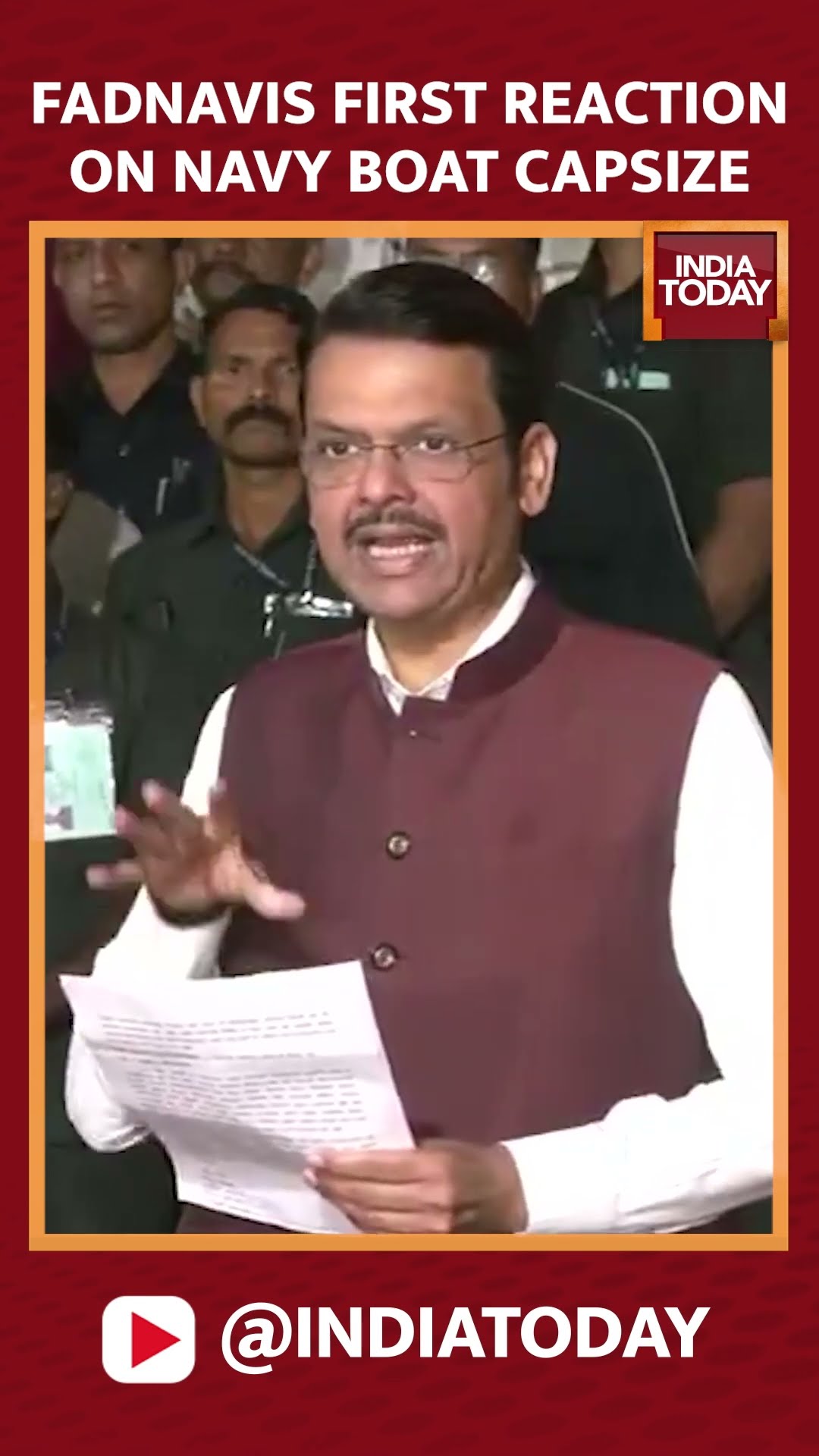 Maharashtra CM Fadnavis's First Reaction On Mumbai Boat Tragedy #mumbai #fadnavis