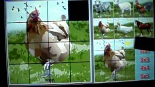 Magic Slide Puzzle - Domestic Animals 1 screenshot 3