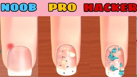 NOOB vs PRO vs HACKER in Nail Cut !  - All Levels Gameplay, New Fun Games (Android, iOS)