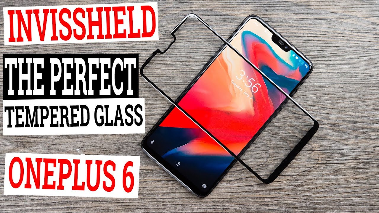 OnePlus 6 InvisShield Full Adhesive Tempered Glass Screen Protector -Best Tempered Glass Test Review