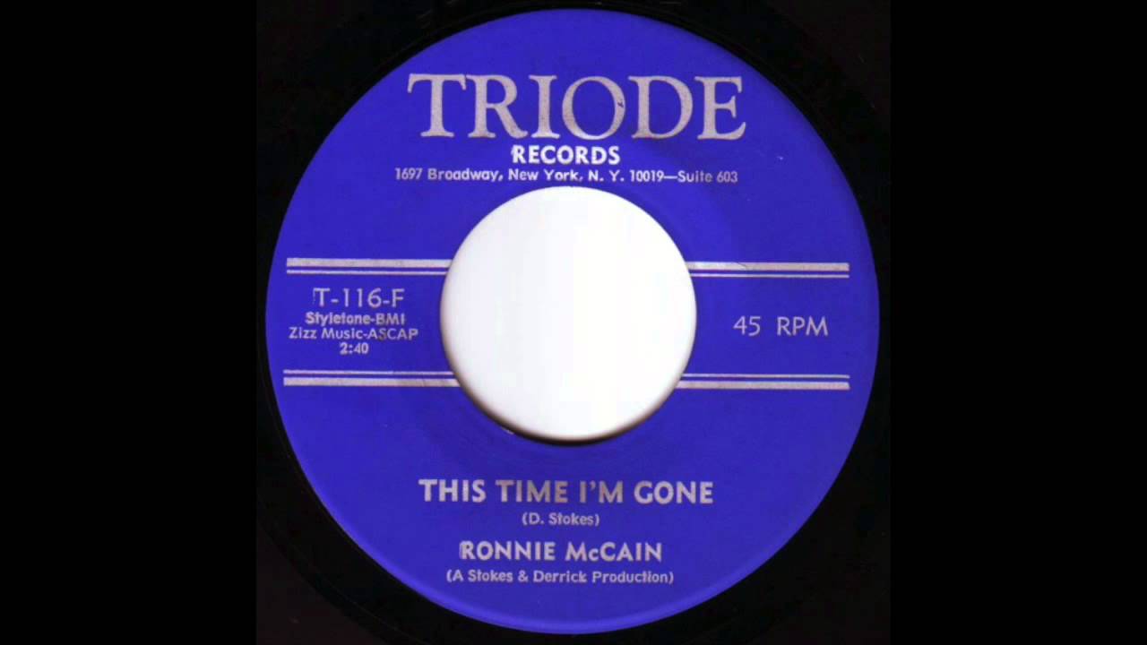Ronnie McCain This Time I m Gone YouTube ronnie-mccain-this-time-i-m-gone-youtube