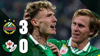 Rapid Vienna vs WSG Wattens highlights (3-0) - Bundesliga