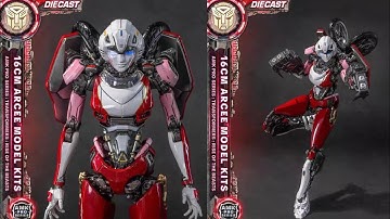 New Transformers Arcee Rotb model kit action figure fully revealed Yolopark 