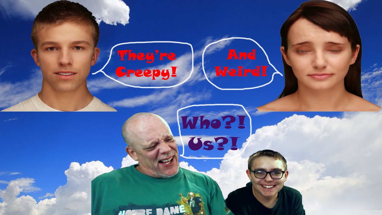 Evie and Boibot Take The Bend Over Challenge