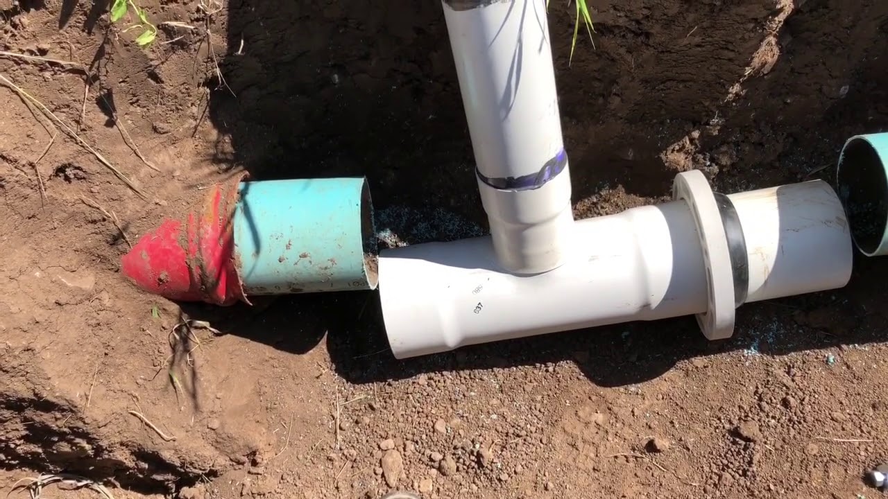 Underground Irrigation Repair 6” YouTube