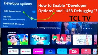 A Simple Way To Enable Developer Options And Usb Debugging Mode On Tcl Tv