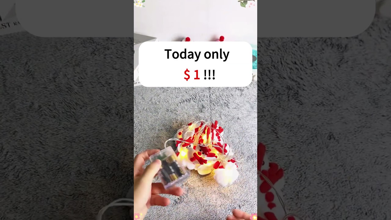 Snowman led string light 