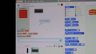 Simple Calculator in Scratch Programming Language