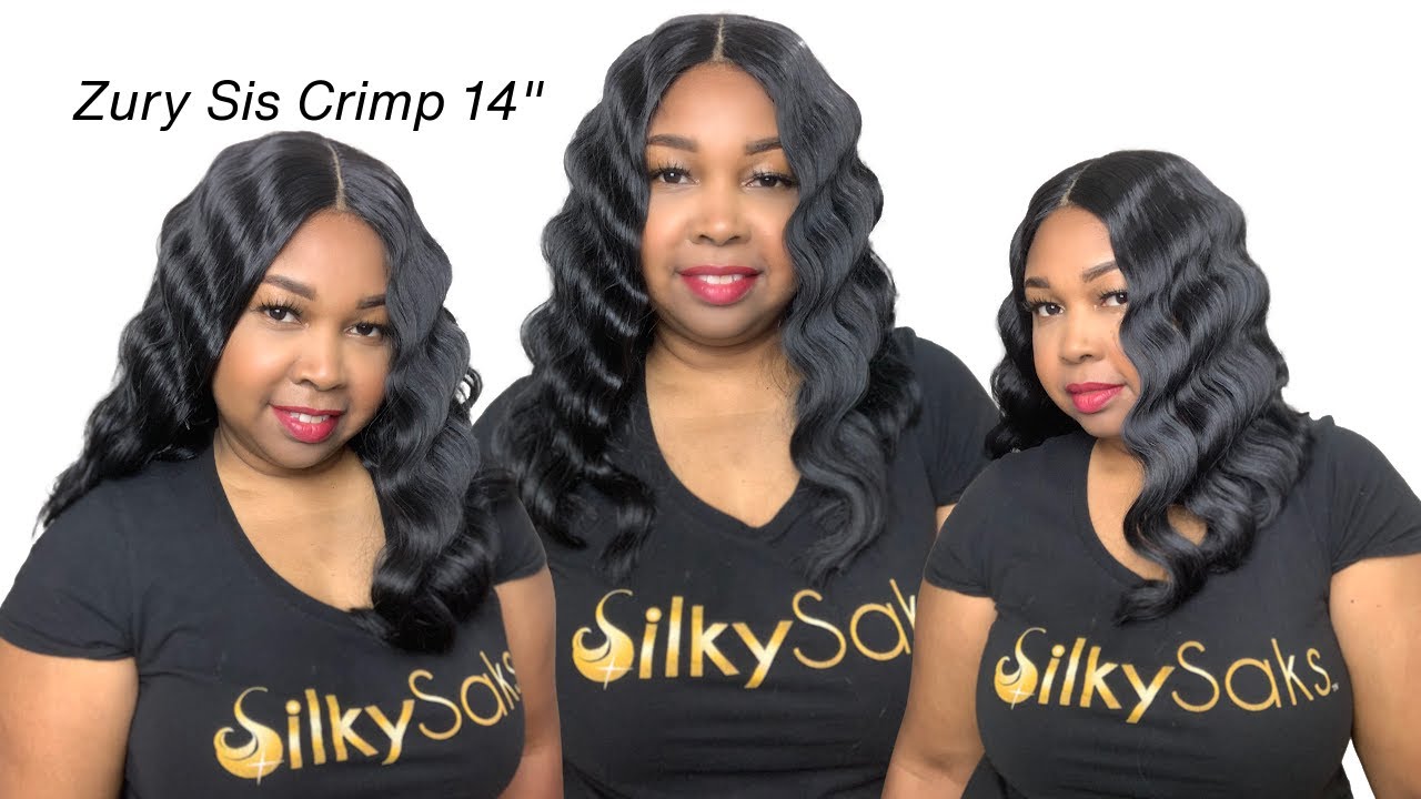 90's VIBE HAIRSTYLE| Zury Sis Byd- Lace H Crimp 14