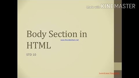 HSC ICT | Chapter 4 | HTML & Web Design | Arif sir