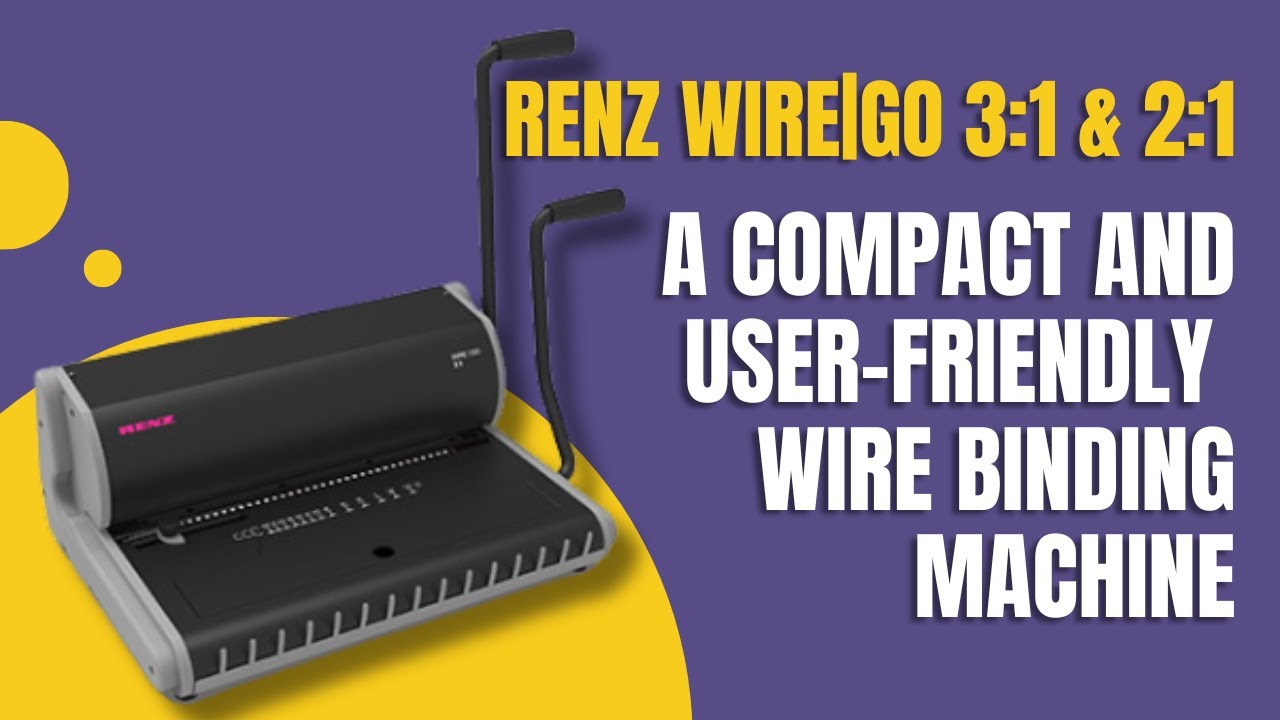 A Compact and User-Friendly Wire Binding Machine 
