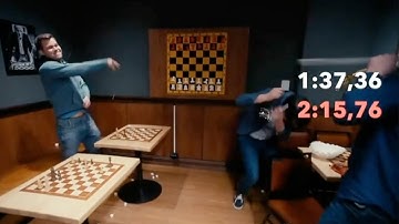 Magnus Carlsen Throws Stuff At David Howell || Full Clip