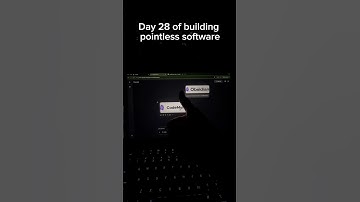 day 28 of building pointless software #explorepage #viralshorts #software #apps #viralvideos