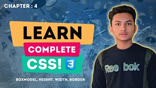 CSS Box Model | Understanding Height, Width & Borders | Class 4