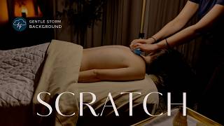 ASMR ⛈️ Hair Play & Back Scratching on a Stormy Day [No Talking]