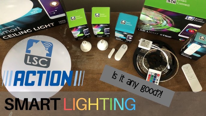 Promo Lsc smart connect ruban led extérieur intelligent lsc smart connect  chez Action