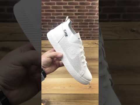 Кеди Чоловічі Шкіряні Білі, видео 1