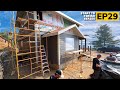 Porch Ceilings & Flashing | Building A Mountain Cabin￼ EP29