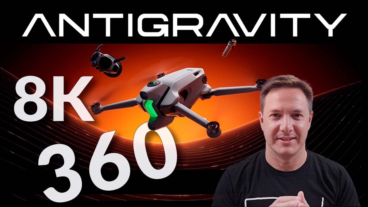 🔴DRON 8K VIDEO 360º - Antigravity A1 - Insta360 Dron