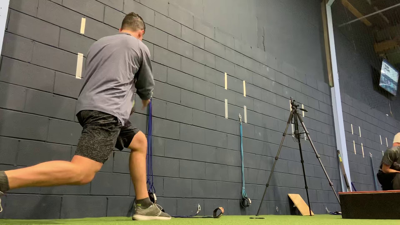 Lunge Iso, medicine ball lateral toss and stick YouTube