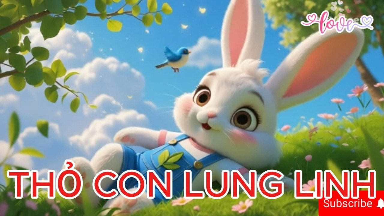 NHẠC THIẾU NHI VUI NHỘN SÔI ĐỘNG - THỎ CON LUNG LINH - THỎ CON NHẢY MÚA ...