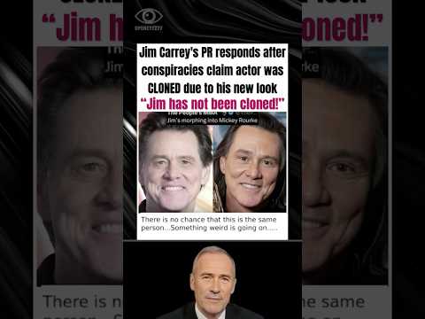 Jim Carey Responds to CLONE Internet theories #jimcarrey #shorts #celebritynews