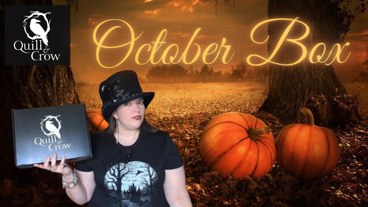 Перо и ворона — октябрьская распаковка