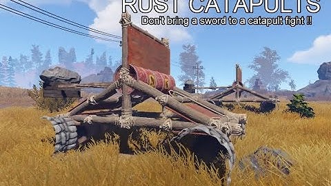 Rust Experimental Catapult Testing