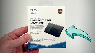Unboxing the eufy Security SmartTrack Card