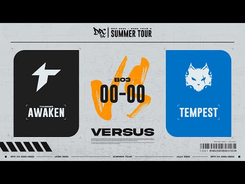 Thunder Awaken vs Tempest - DPC 2021/2022 Tour 3 - Bo3 G1