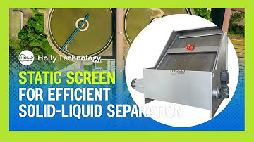Static Screen for Efficient Solid-Liquid Separation