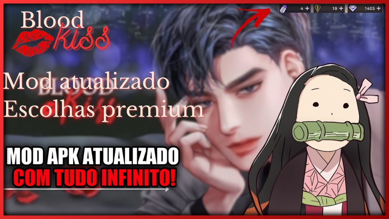 ⭐SAIU!! BLOOD KISS MOD APK COM ESCOLHAS INFINITAS YouTube