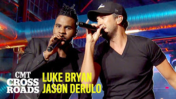 Jason Derulo & Luke Bryan Perform 