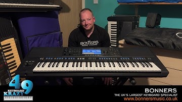 Yamaha PSR-SX920 Keyboard - Tutorial Part 2/4